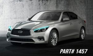 Infiniti Q50 Headlight DRL Upgrade Kit - ORACLE Lighting - ColorSHIFT - RGB+W - `14-`21